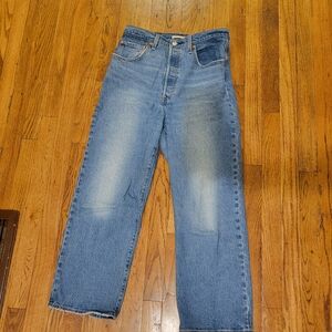 Levi's Ribcage Straight Ankle Jeans